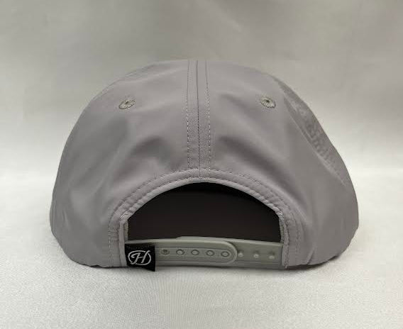Grey State Script Poly Rope Hat