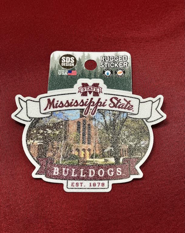 3.5" MSU Chapel Sticker