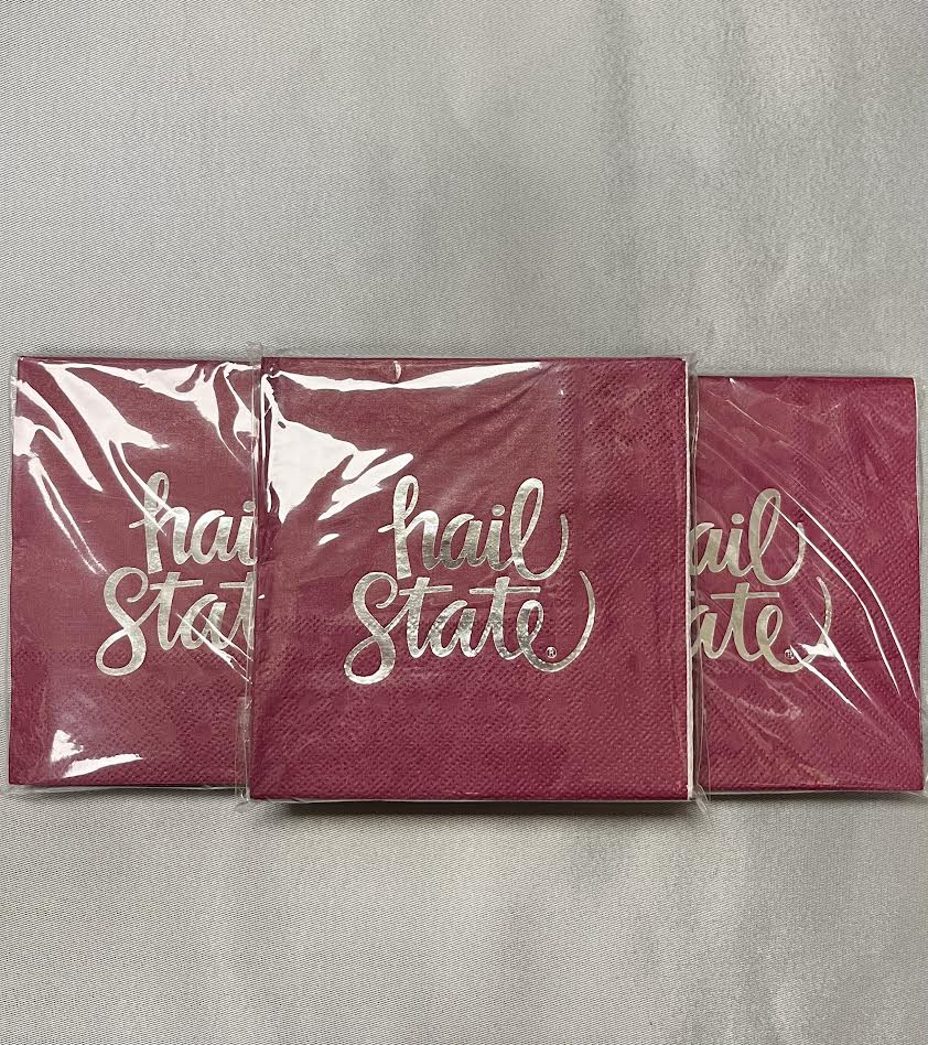 Maroon Hail State Napkins