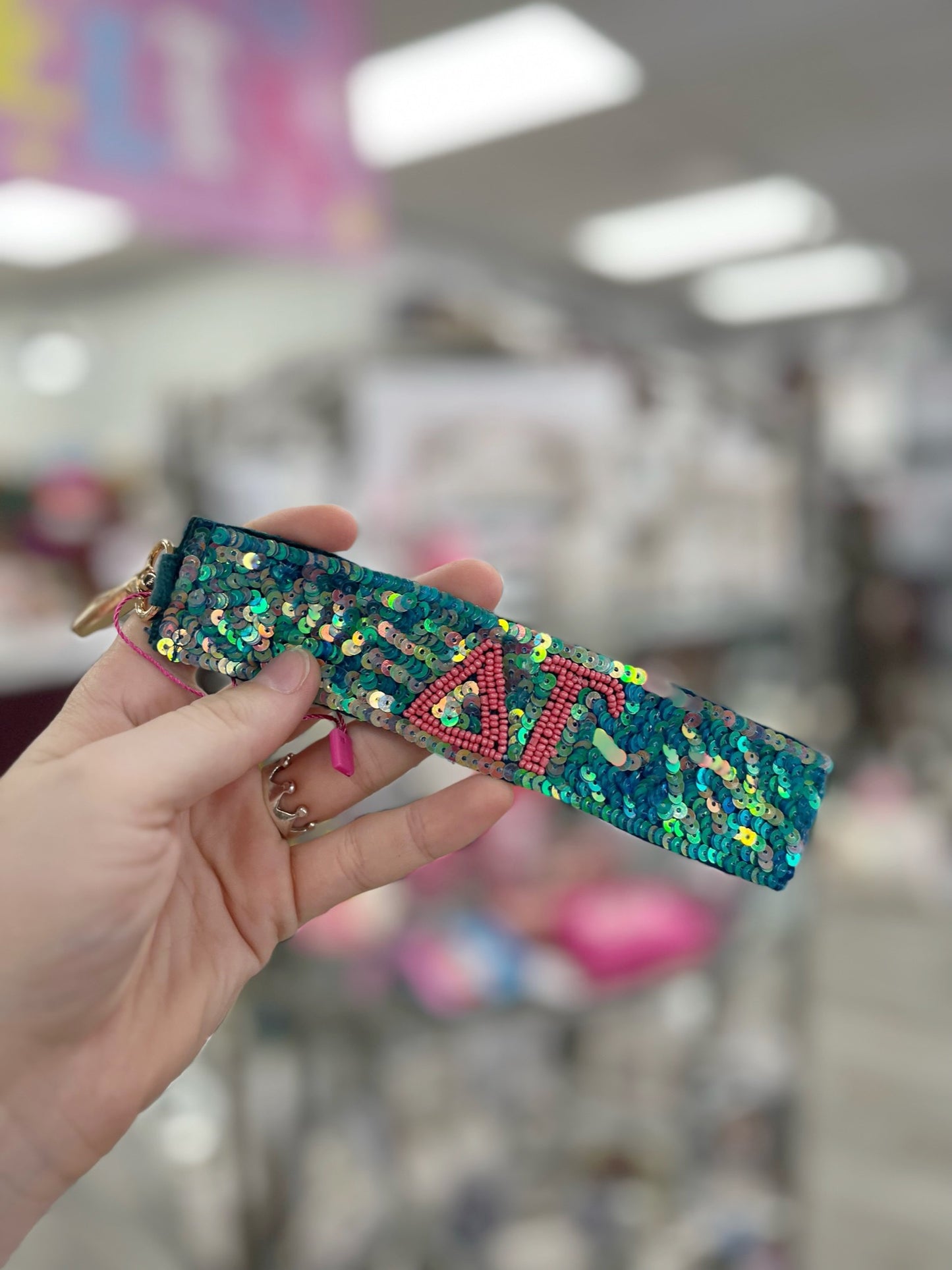 Sorority Sequin Wristlets