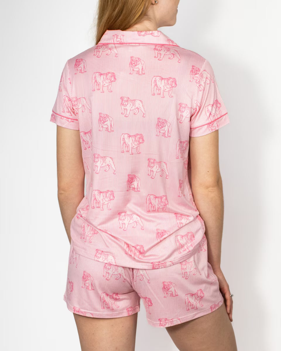 Bulldog Stare Sleep Wear