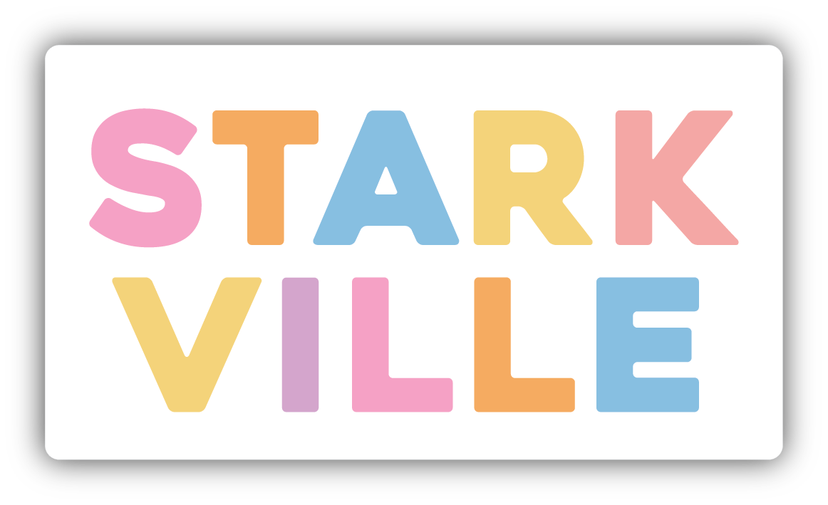Starkville Multicolor Decal