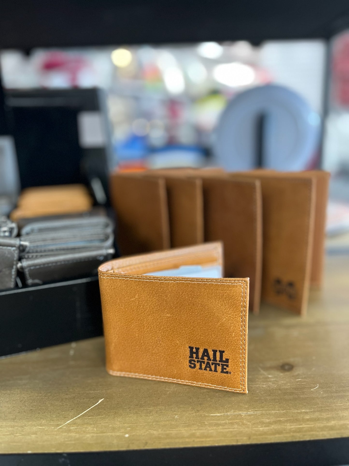 Tan Passcase Hail State Wallet