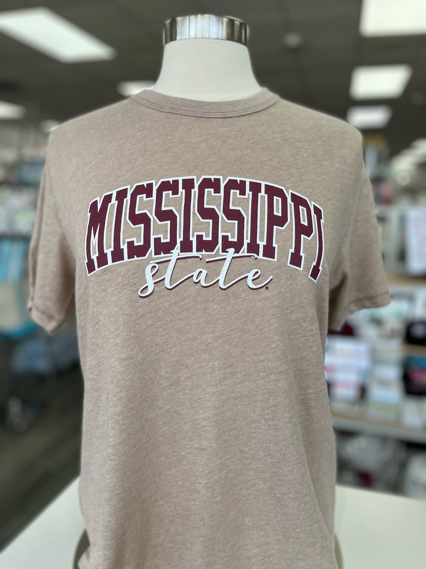 MSU Arch Script Tee