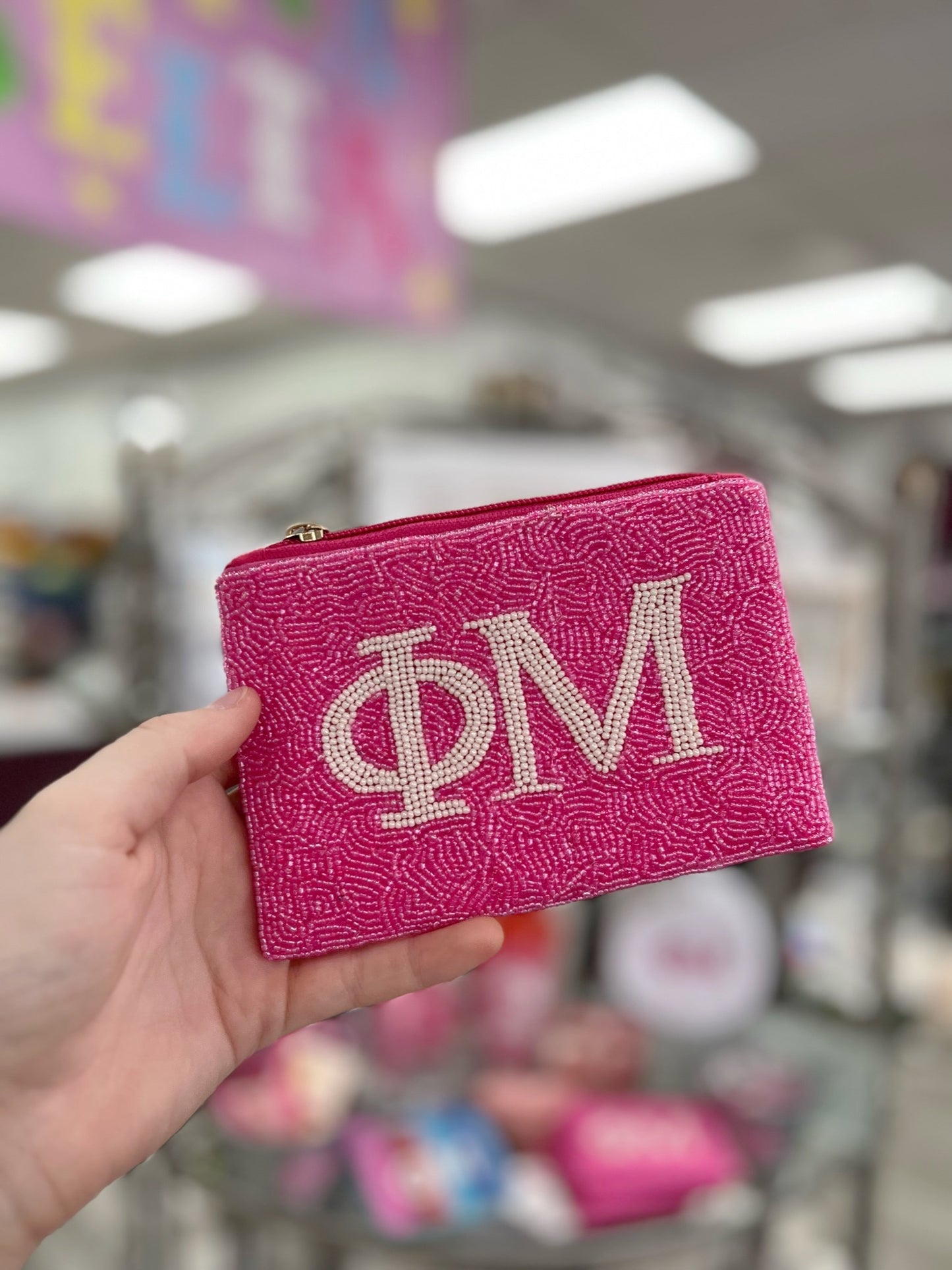 Sorority Beaded Pouches