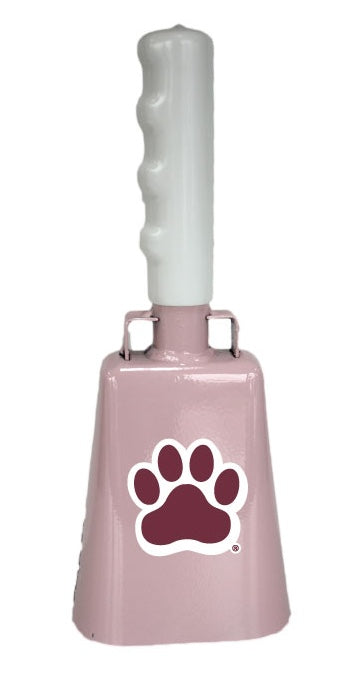 Boxed: Medium Pink BullyBell with Paw Print Decal