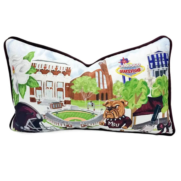 All Things Starkville Pillow