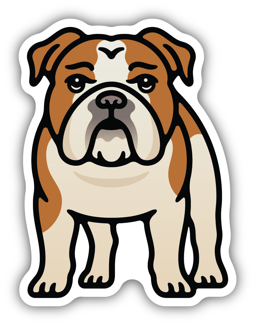 Standing Bully Decal
