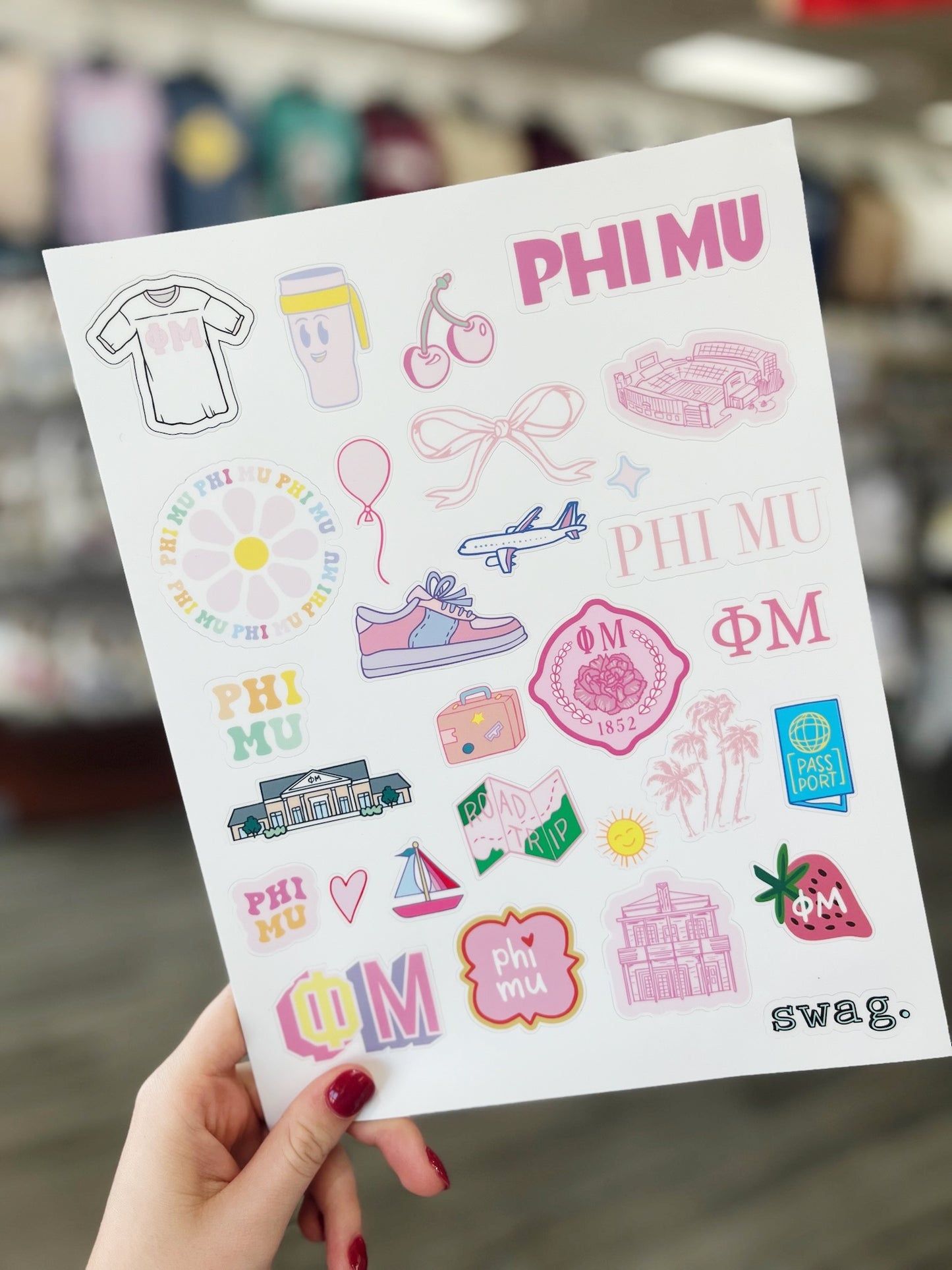Sorority Sticker Sheets