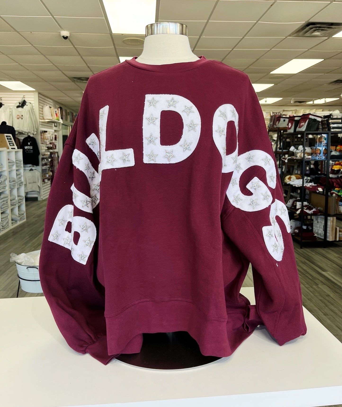 Bulldogs Balloon Sleeve Pullover