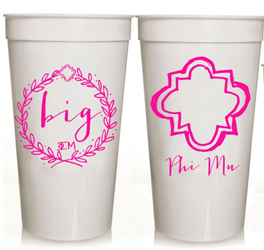 "Big" Sorority Stadium Cups
