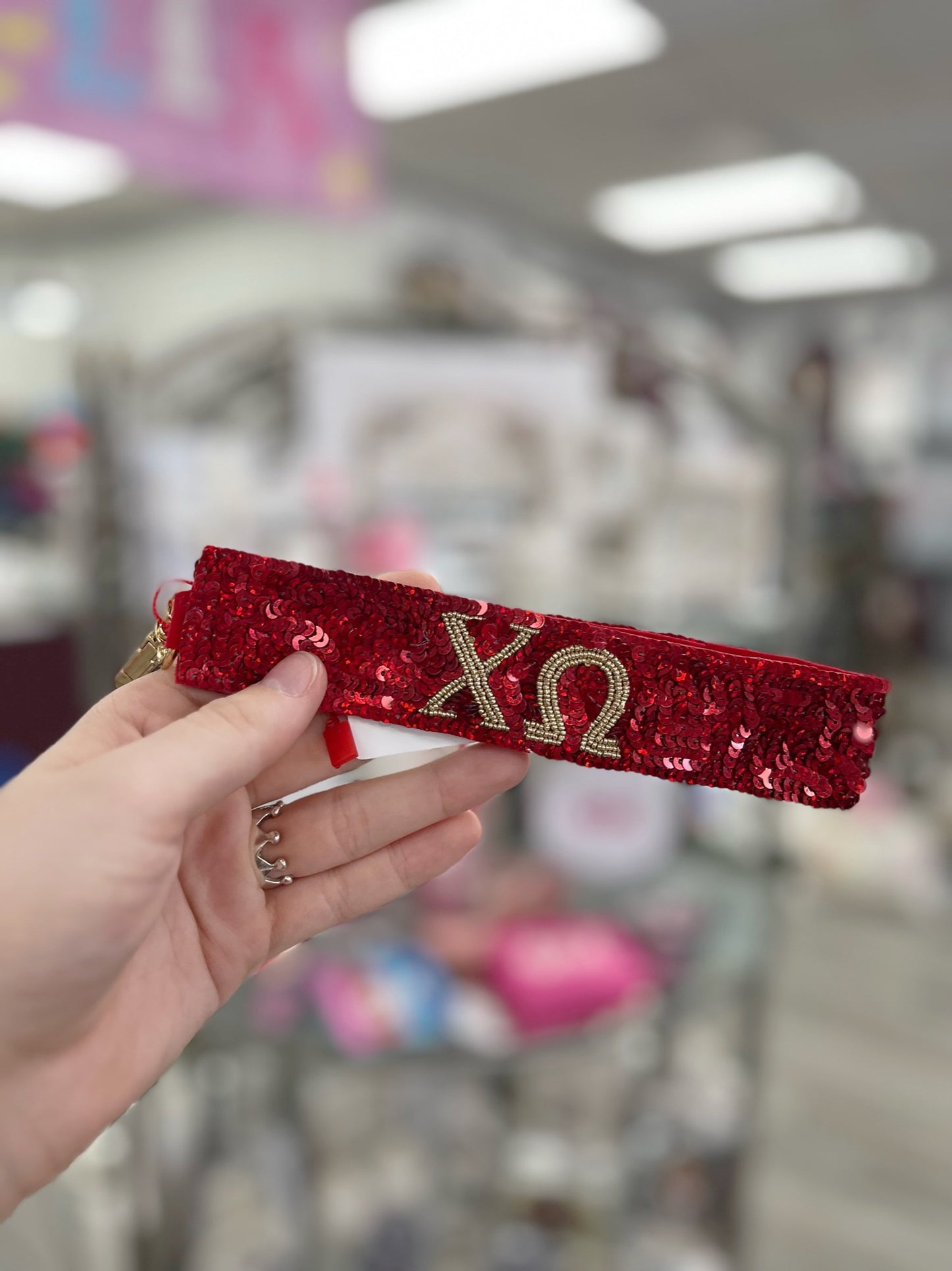Sorority Sequin Wristlets