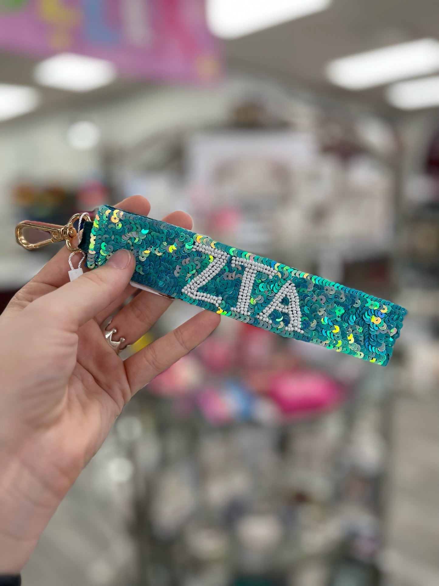 Sorority Sequin Wristlets