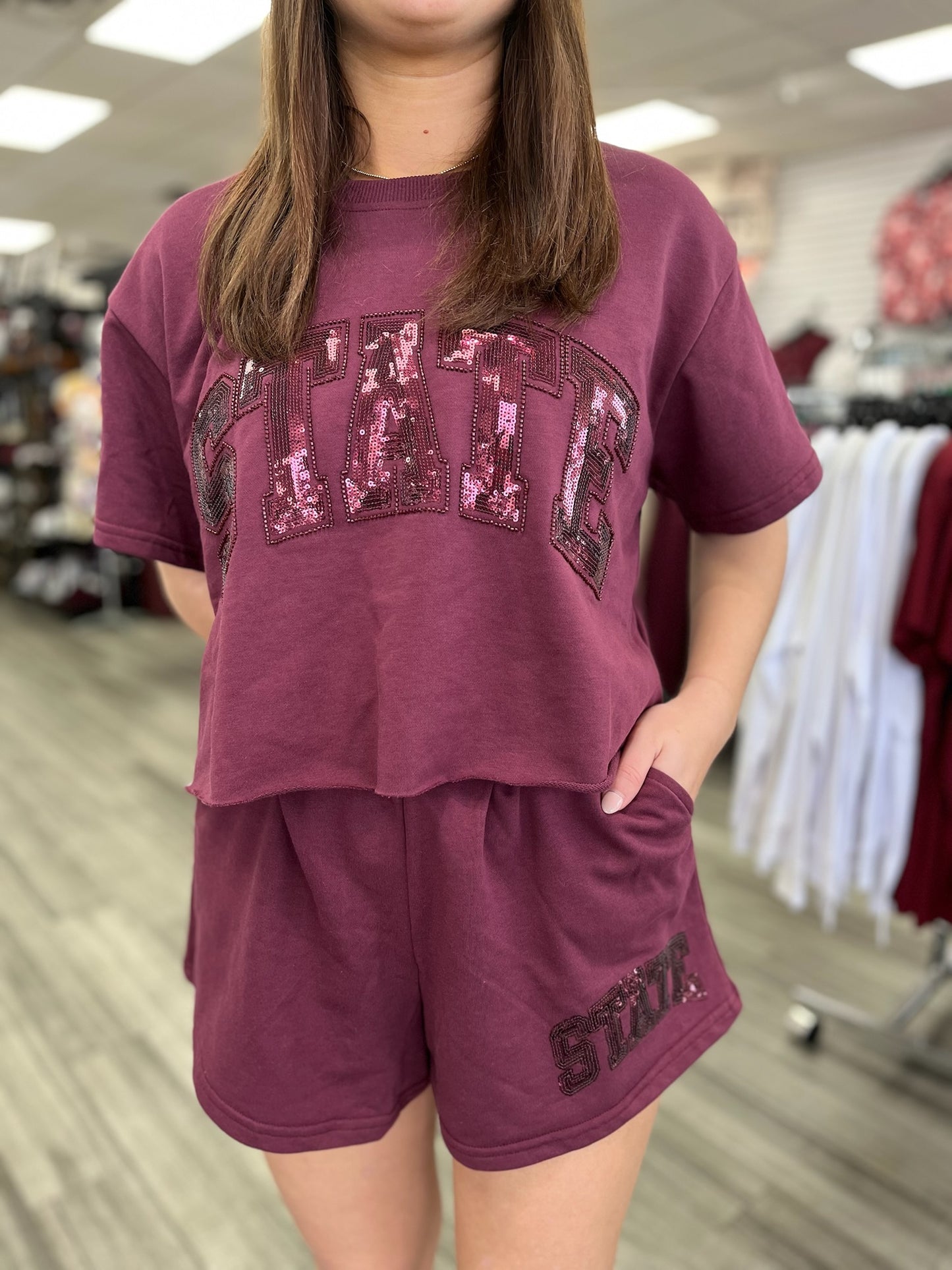 Maroon State Crop