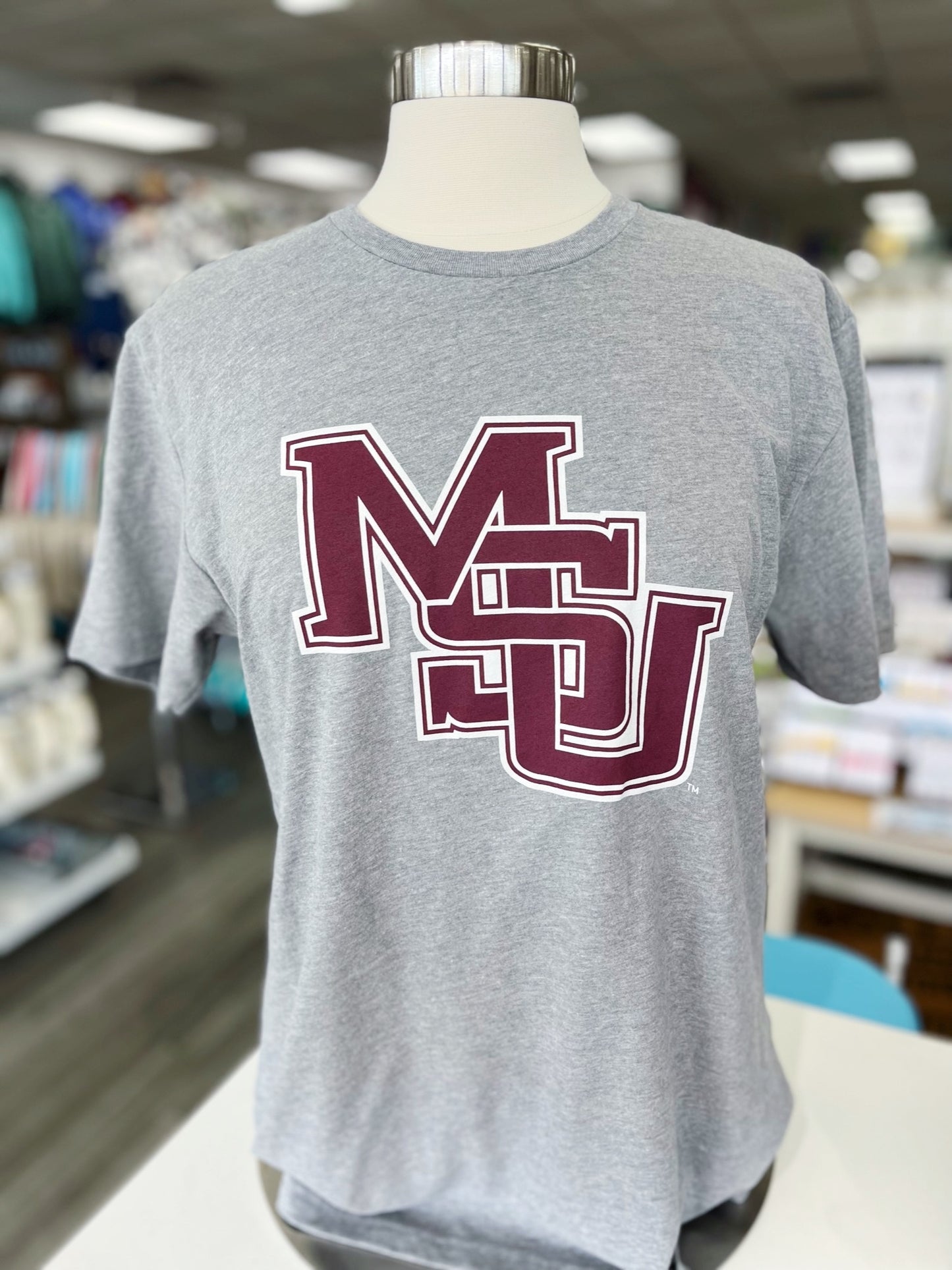 MSU Interlocking Relaxed Tee