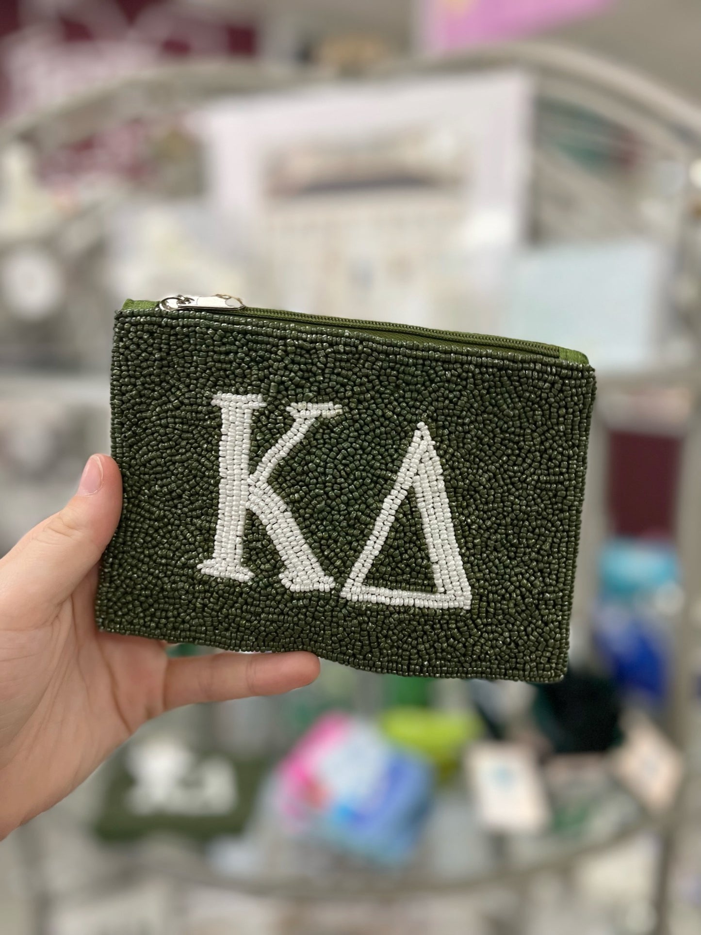 Sorority Beaded Pouches