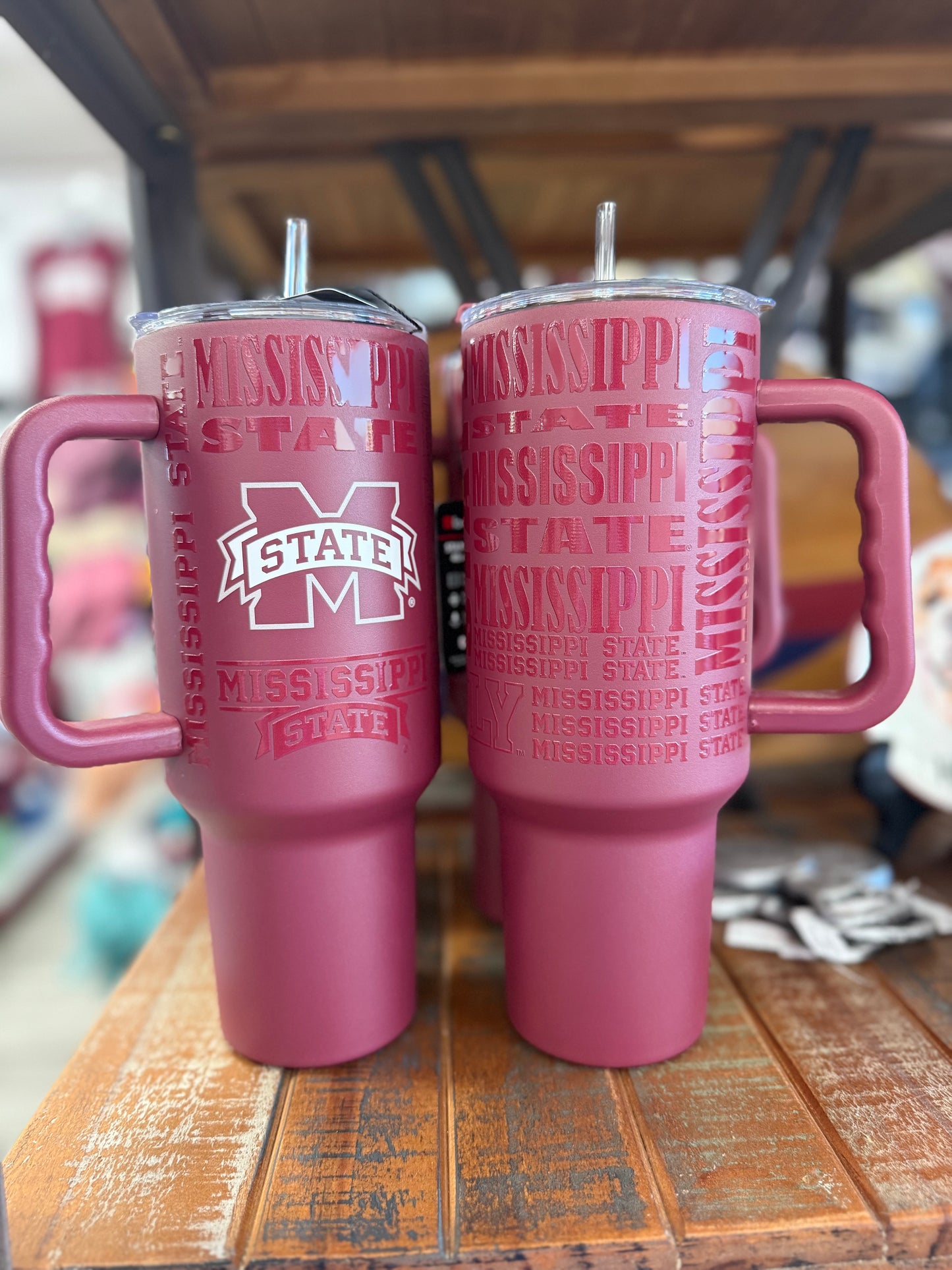 Mississippi State Collage 40 oz Tumbler
