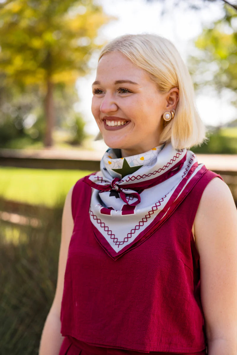 Bulldogs Pocket Scarf
