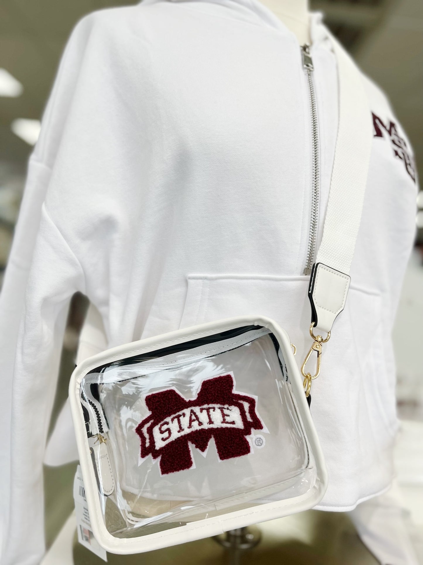 MSU Varsity Patch Crossbody