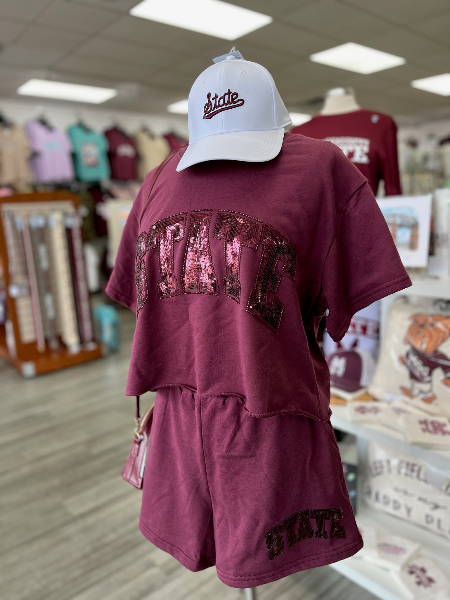 Maroon State Crop