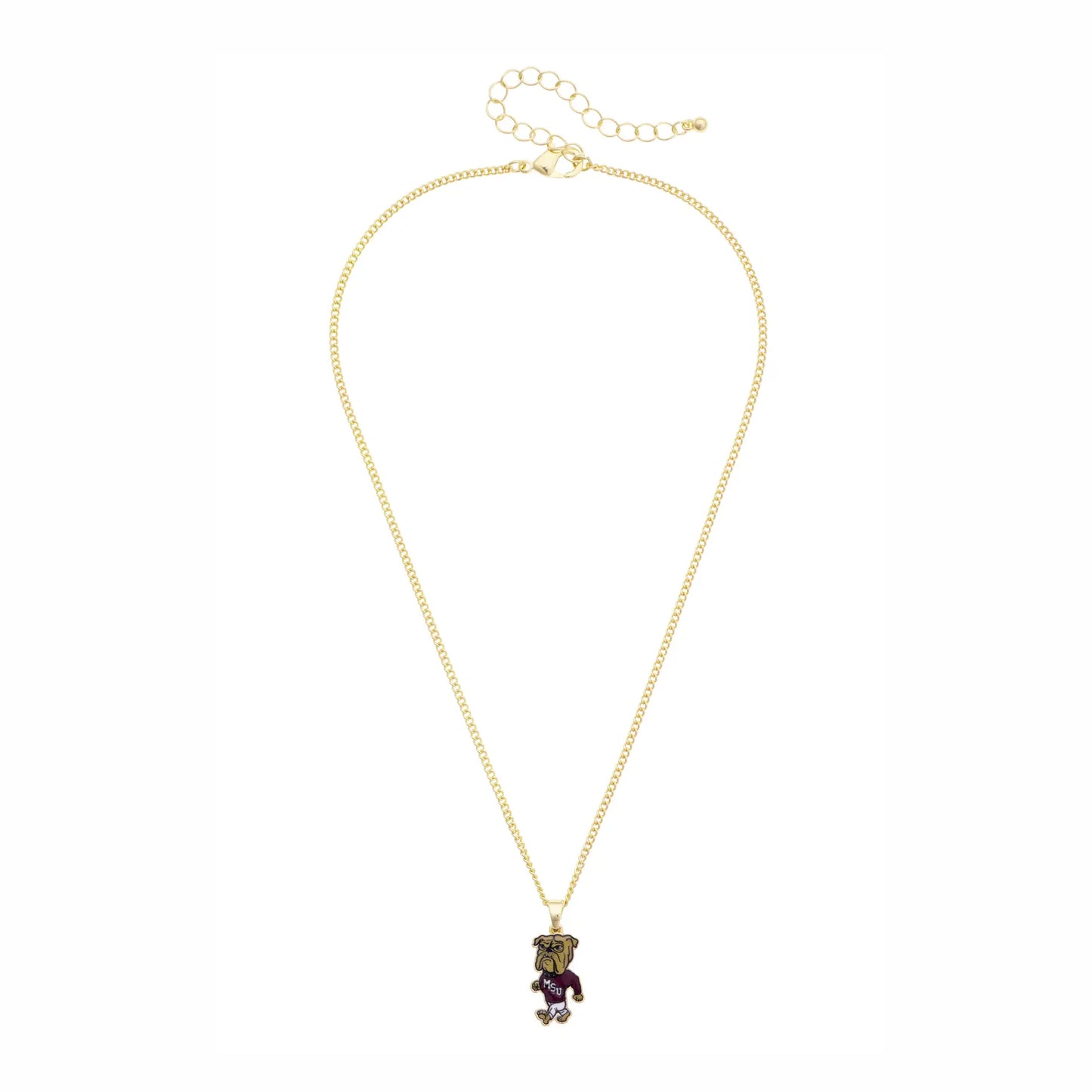 Enamel Walking Bully Necklace
