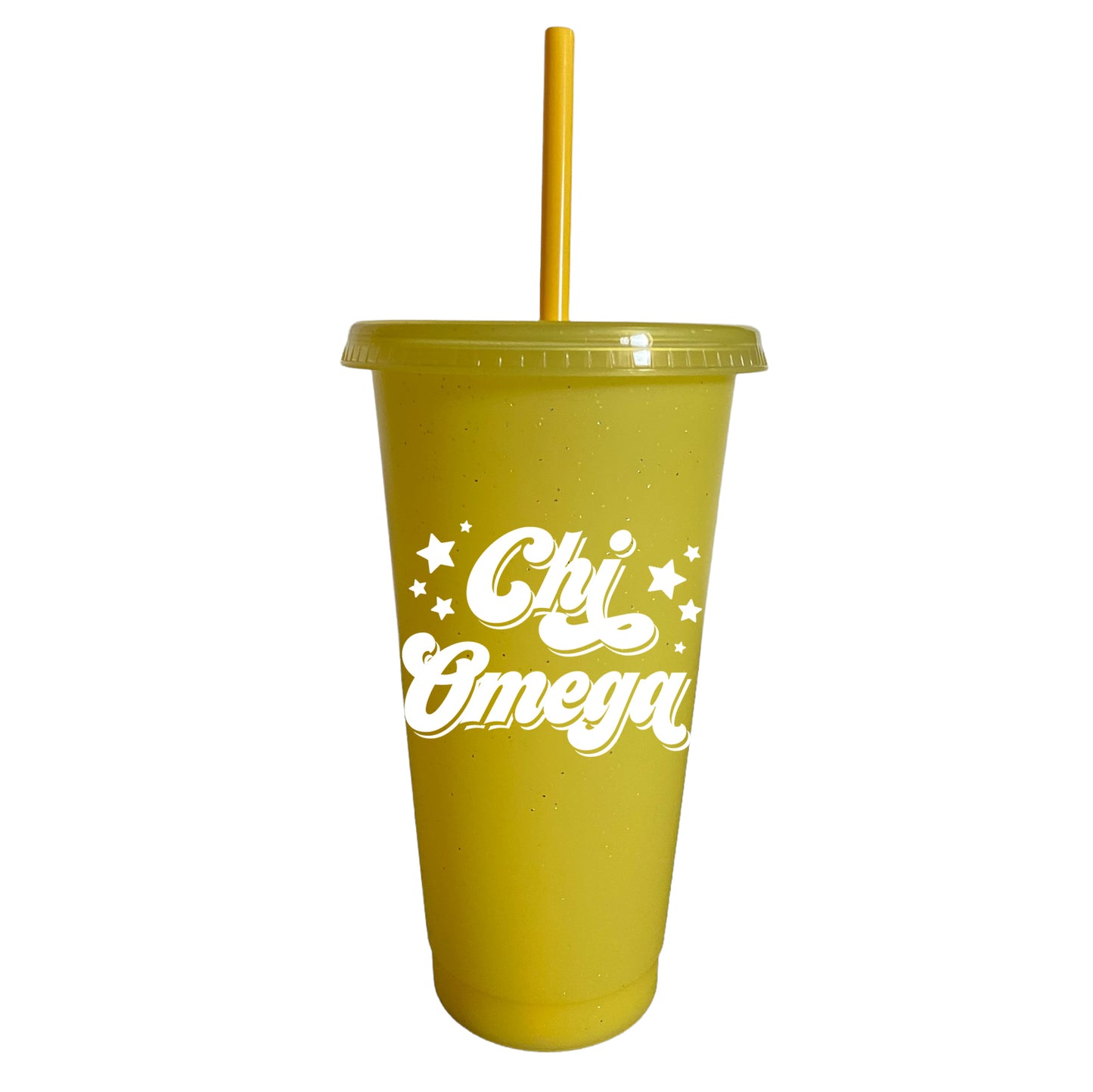 Sorority Glitter Color Changing Cups