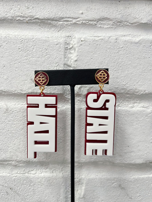 Hail State Statement Earrings