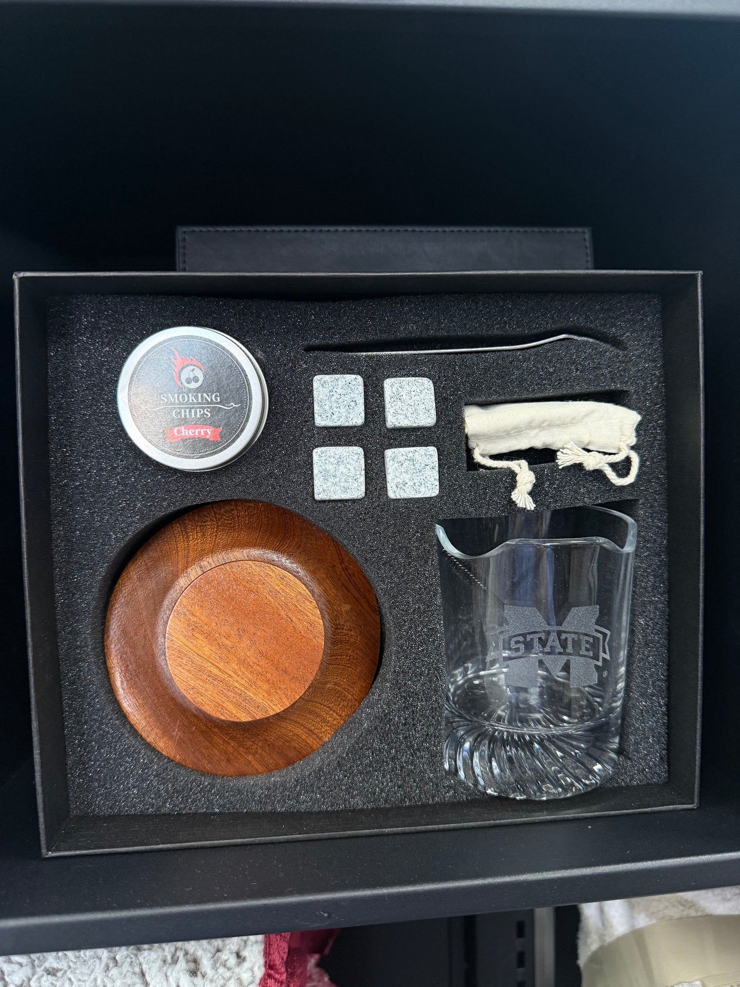 MSU Whiskey Smoke Set