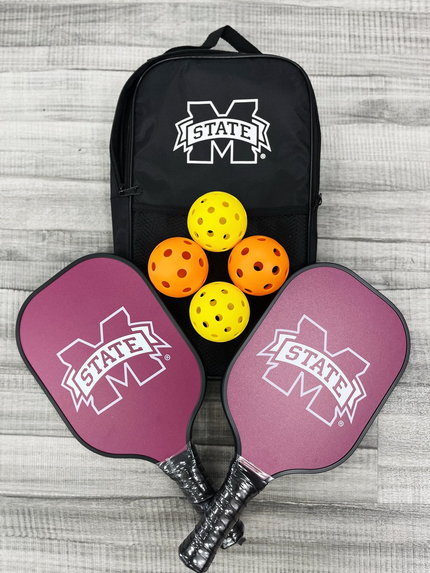 M Banner Pickleball Rally Set