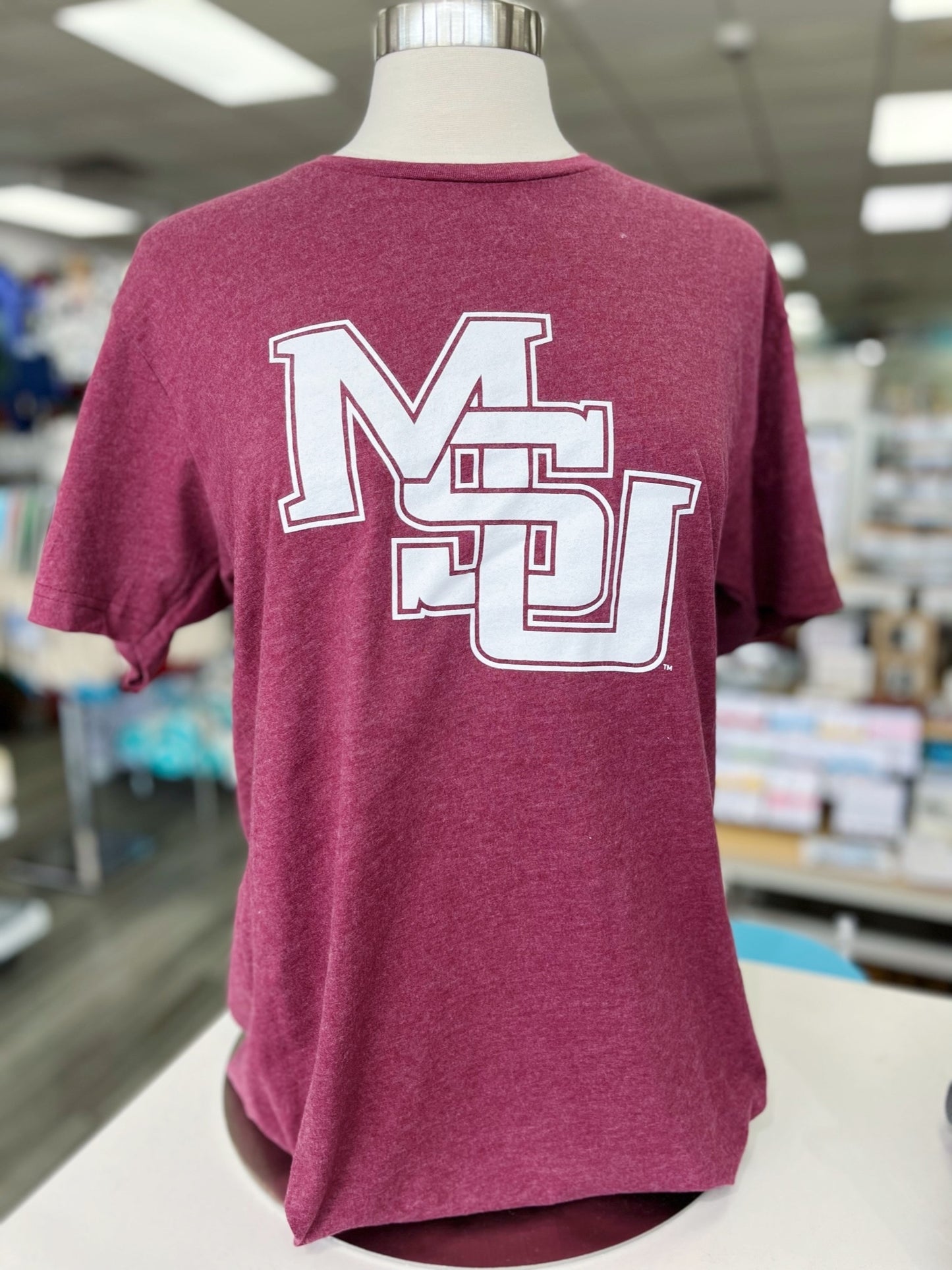 MSU Interlocking Relaxed Tee