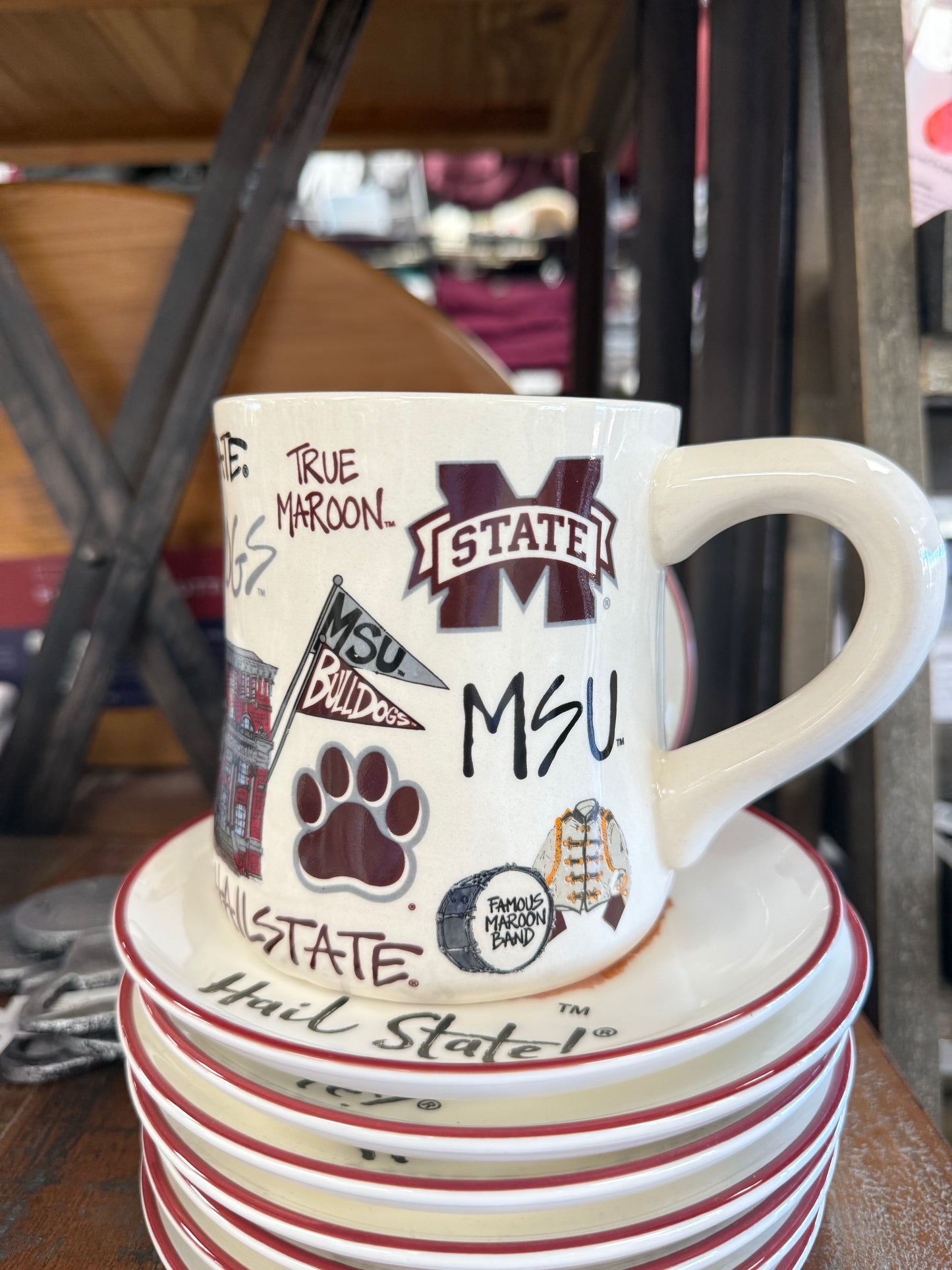 MS State Icon Collage Coffee Mug