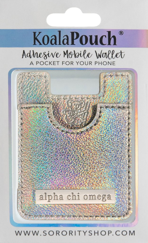 Holographic Sorority Phone Wallets
