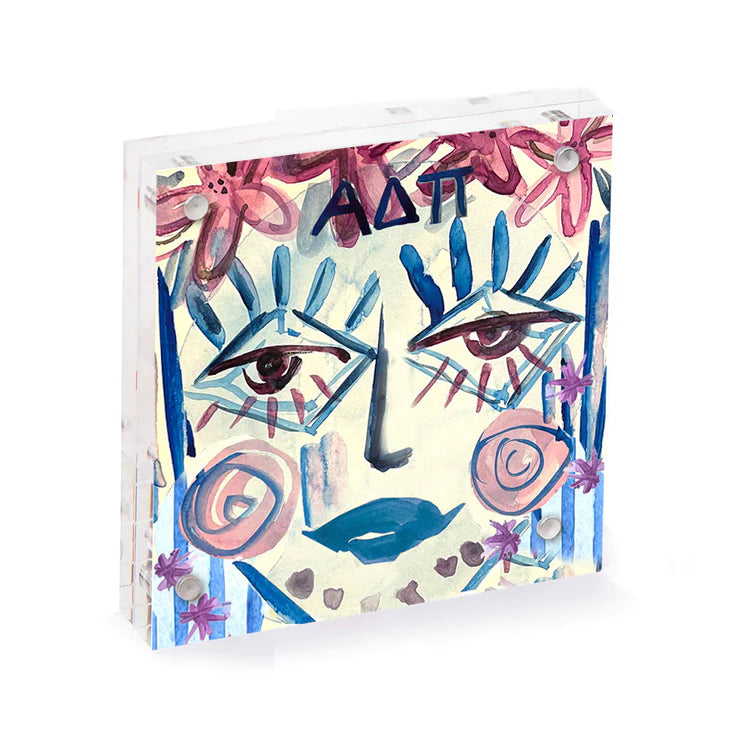 "Sister" Sorority Acrylic Blocks