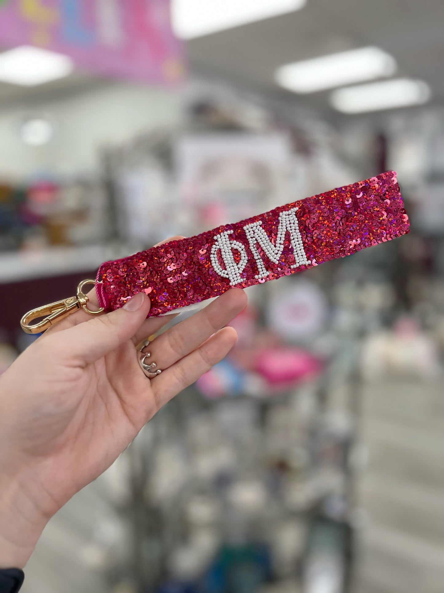 Sorority Sequin Wristlets