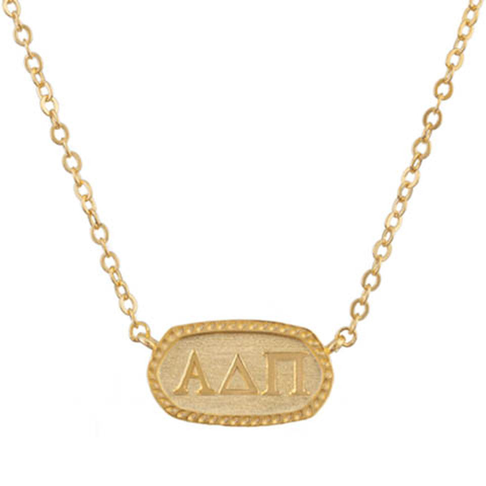 Oval Sorority Necklaces