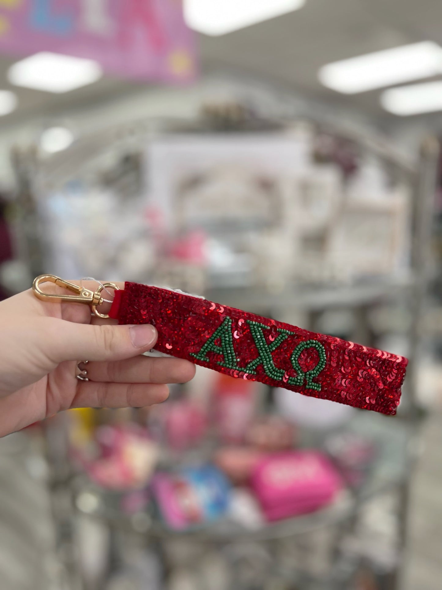 Sorority Sequin Wristlets