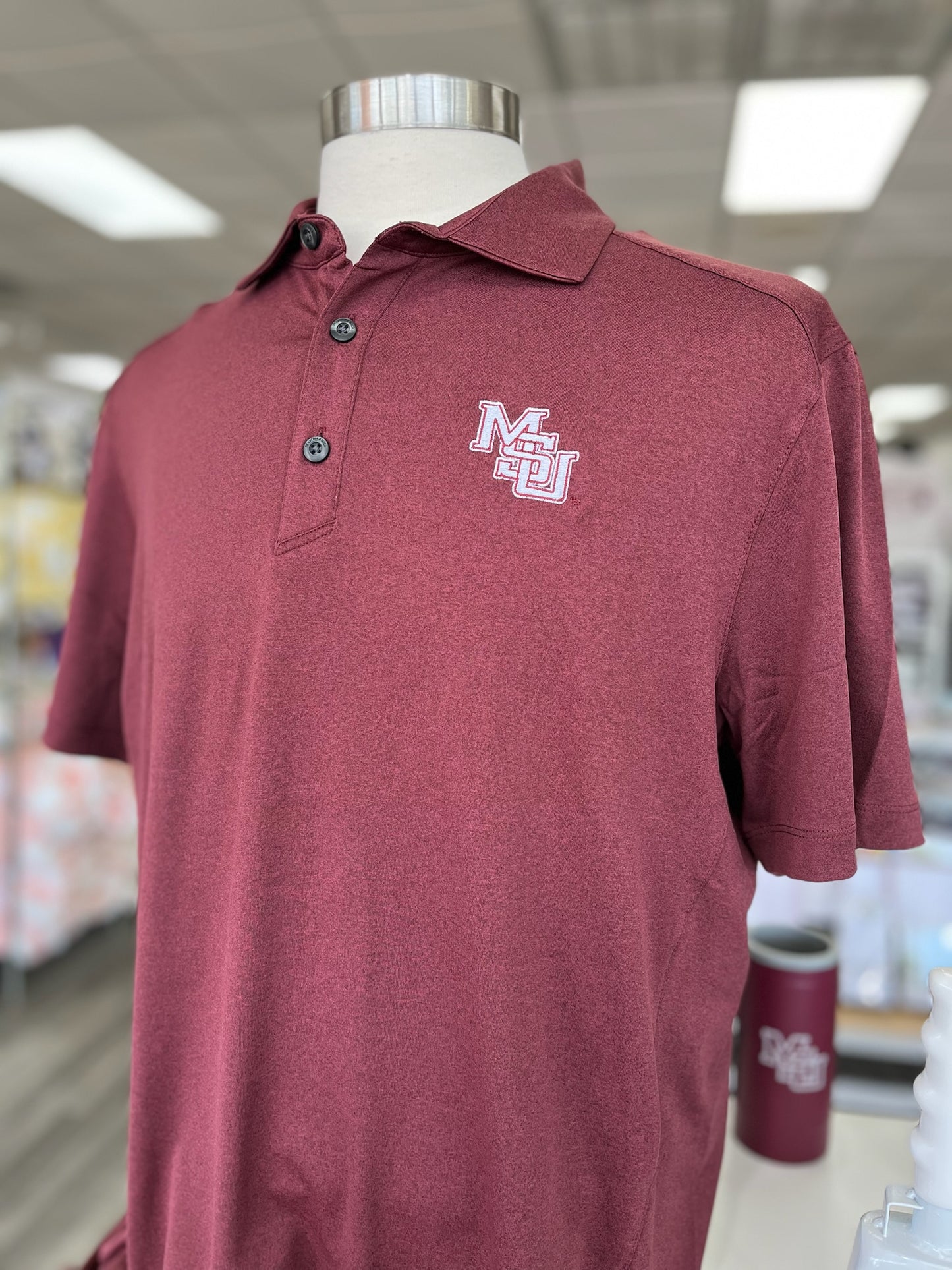Interlocking MSU Forge Eco Polo