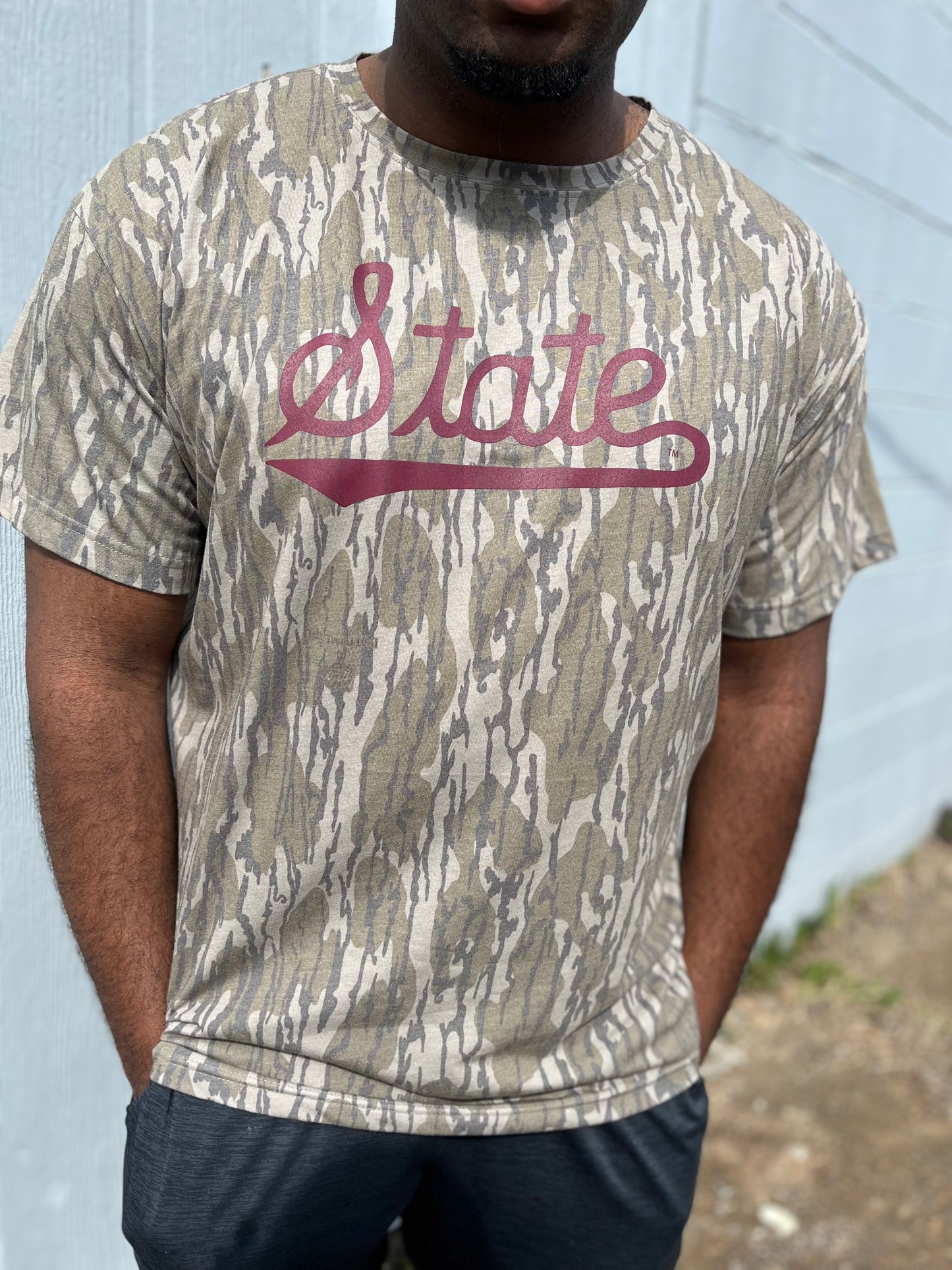 Mossy Oak State Script Tee