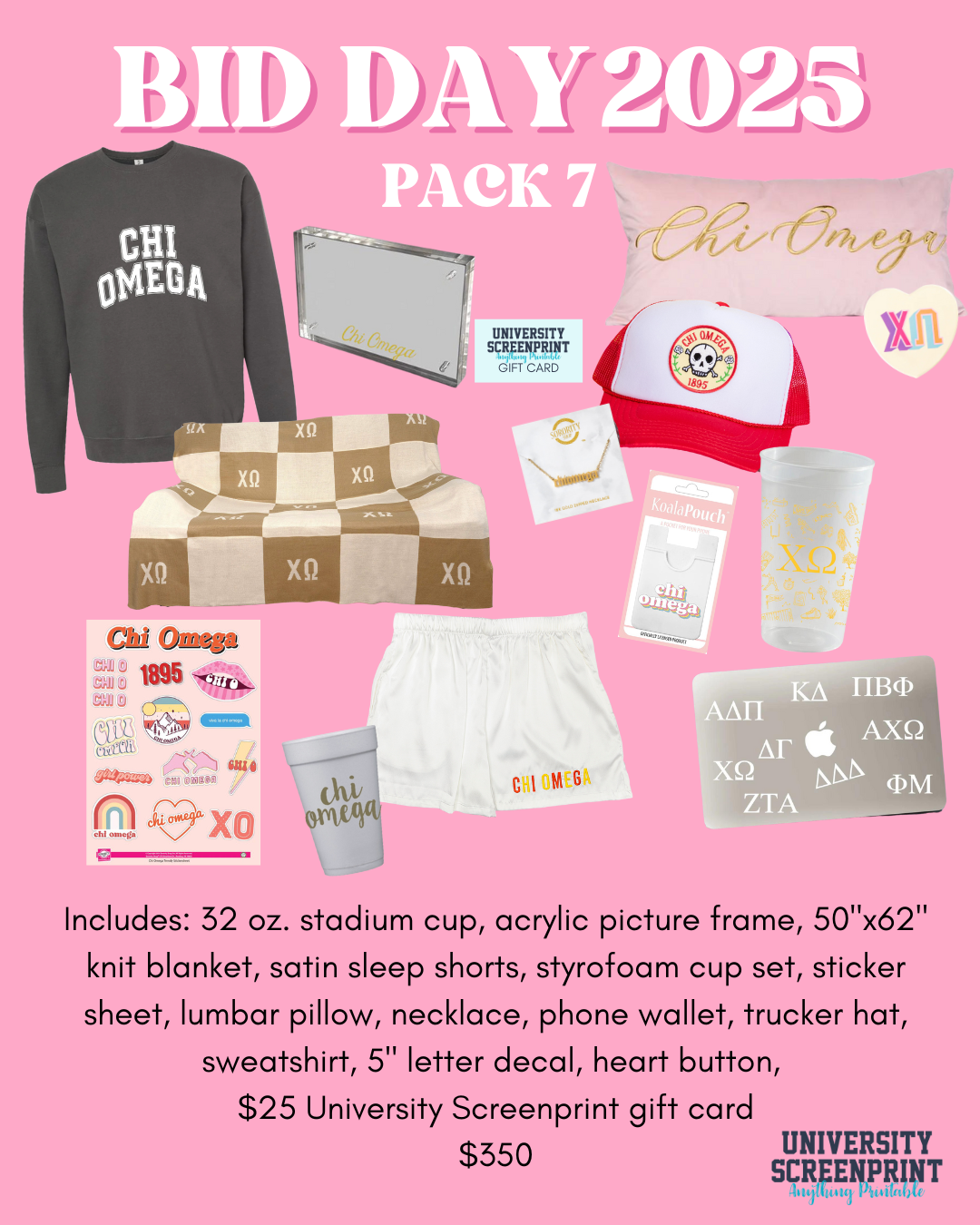 Bid Day Package #7
