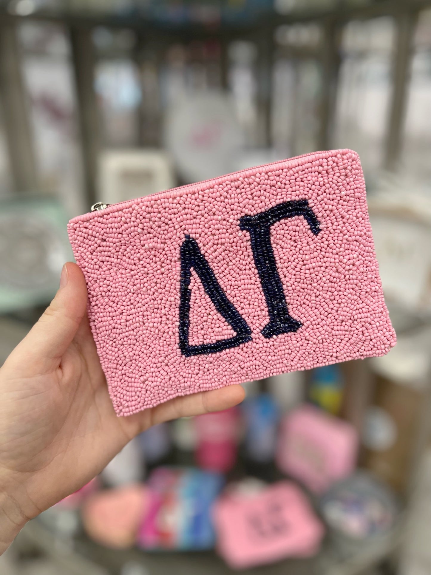 Sorority Beaded Pouches