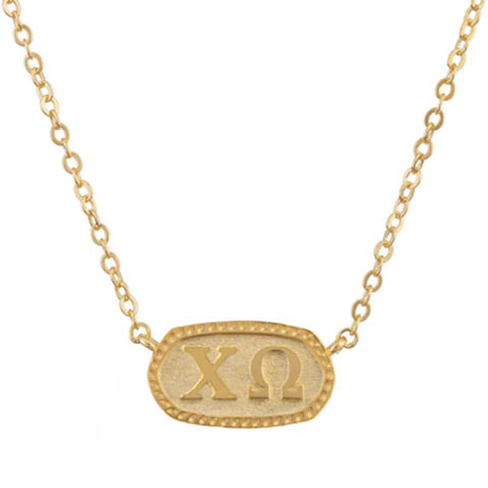 Oval Sorority Necklaces