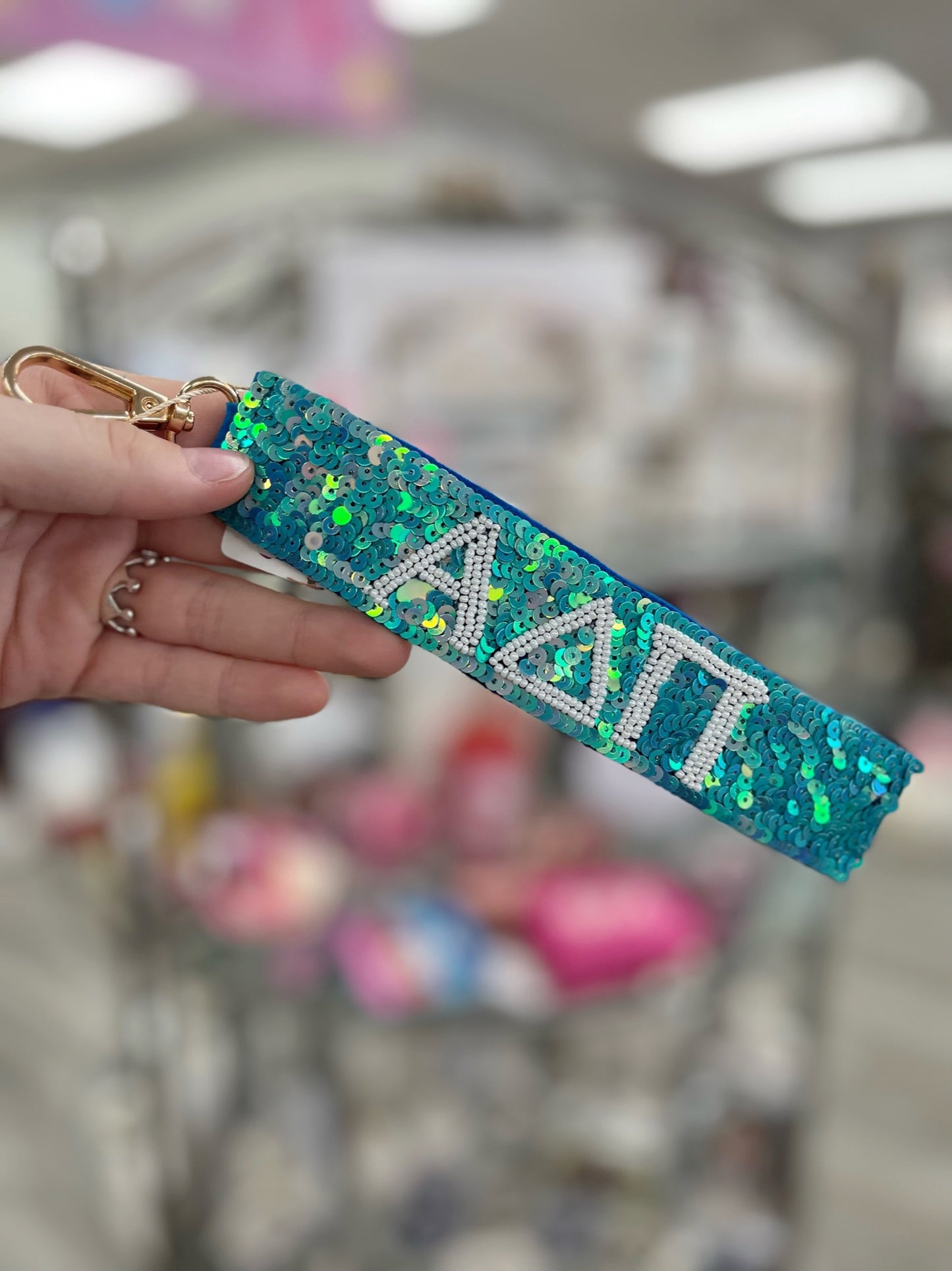 Sorority Sequin Wristlets