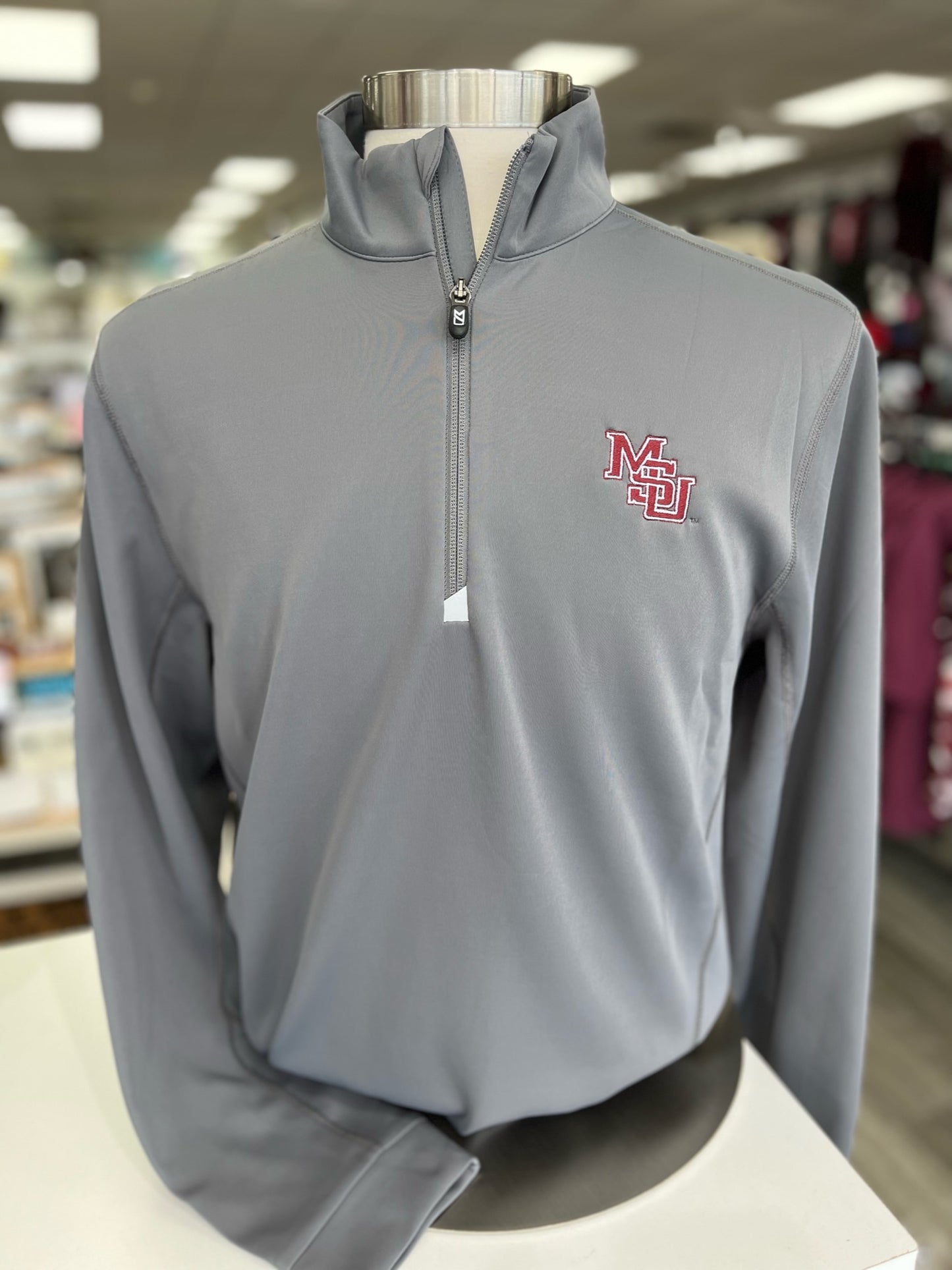 Interlocking MSU Traverse Quarter Zip