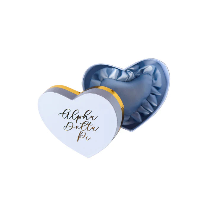 Sorority Badge Pillow and Box