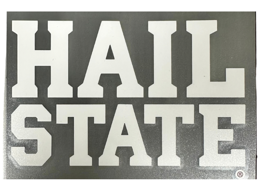 Large HAIL STATE Decal