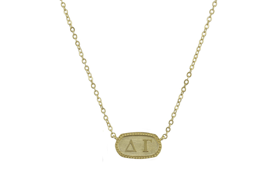 Oval Sorority Necklaces