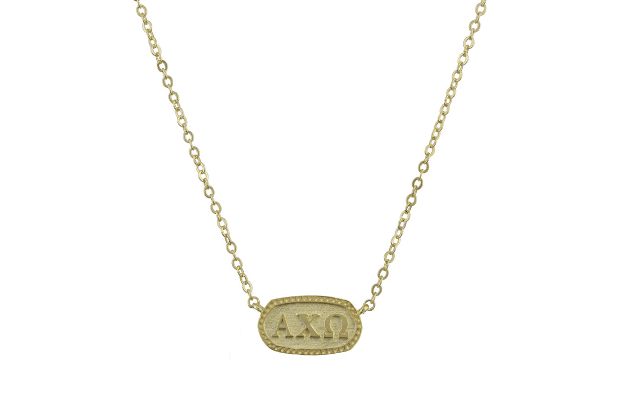 Oval Sorority Necklaces