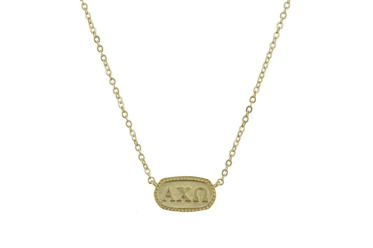 Oval Sorority Necklaces