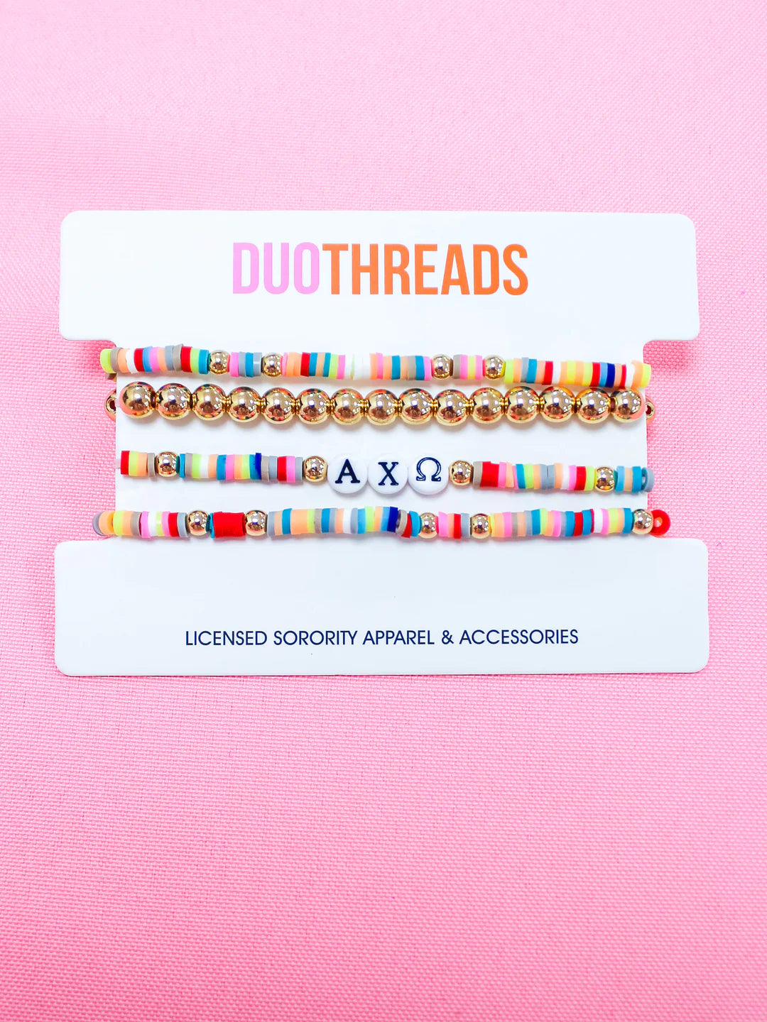 Sorority MultiColor Bracelet Stacks