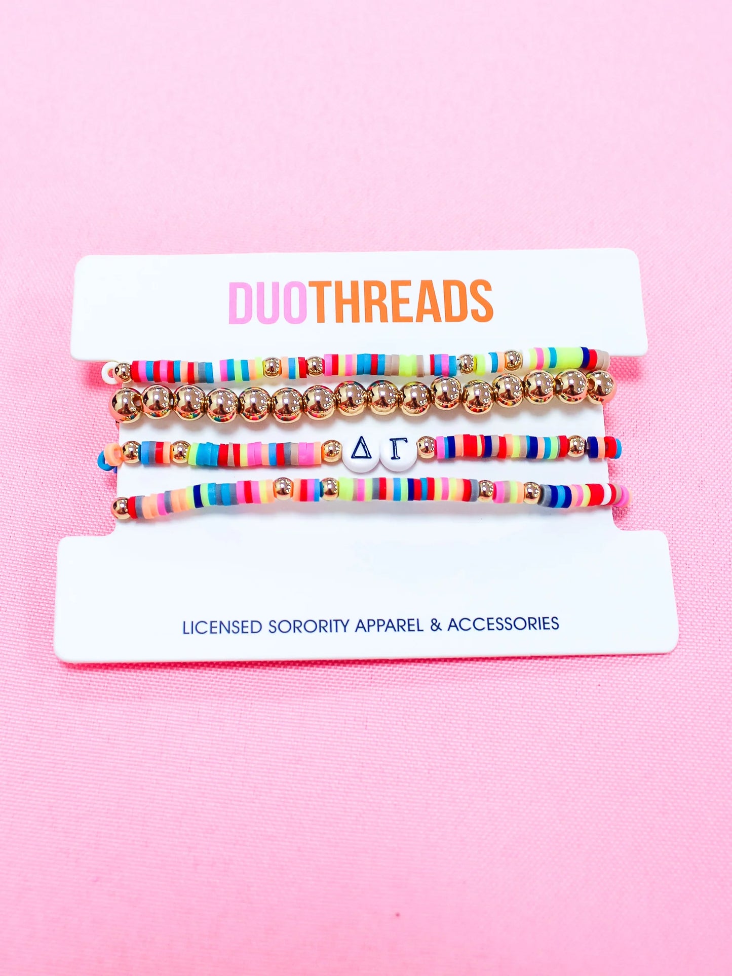 Sorority MultiColor Bracelet Stacks